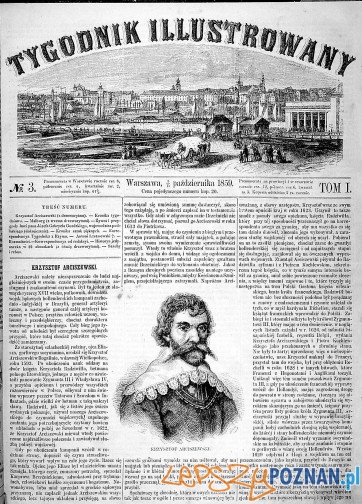 Opowiesć o Arciszewskim w Tygodniku Ilustrowanym z 1859 roku Foto: http://historia.re.pl