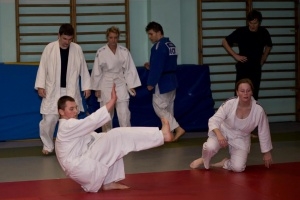 Zajęcia judo dla dorosłych w PKS OLIMPIA Foto: Tomek Szwajkowski