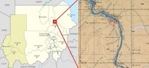 Mapa stanowisk archeologicznych w Sudanie Foto: materiały prasowe UAM