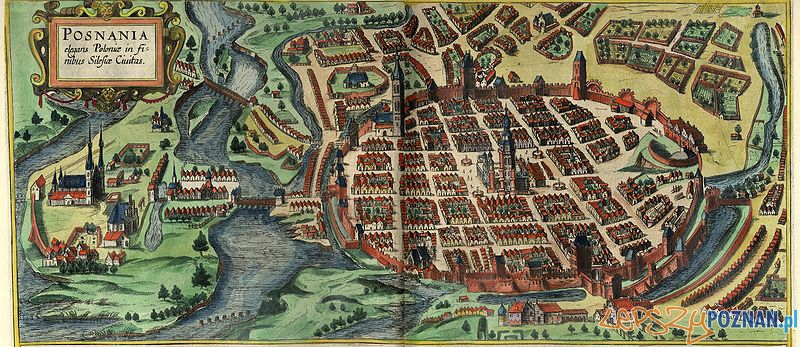 Widoku miasta Brauna i Hogenberga z 1618 roku