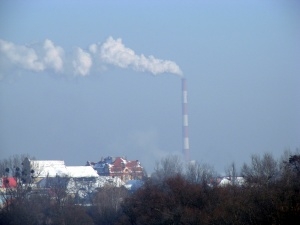 Komin Elektrociepłowni Karolin Foto: lepszyPOZNAN.pl / ag