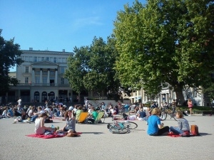 Piknik na Placu Wolności - wrzesień 2011 Foto: lepszyPOZNAN.pl / Karolina Górska