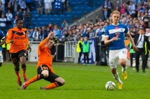 Lech Poznań - Zagłebie Lubin - Stadion Miejski 21/04.2013 r. - Łukasz Teodorczyk Foto: lepszyPOZNAN.pl / Piotr Rychter