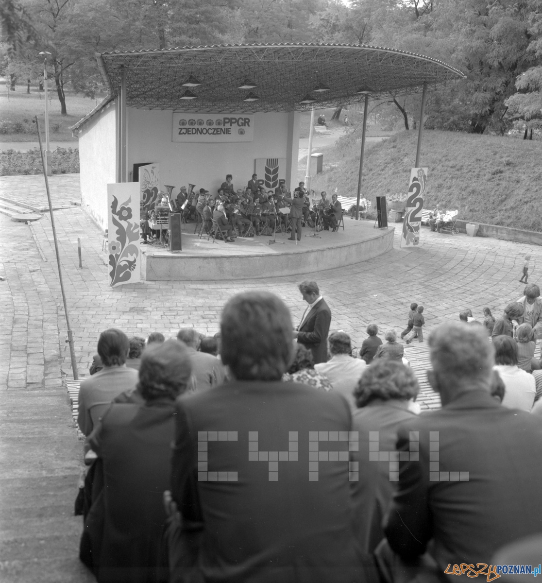 Amfiteatr w Parku Tysiąclecia 21.07.1978