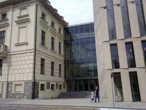 Stara i nowa część Biblioteki Raczyńskich  Foto: TD