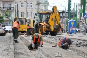 Prace na Górnej Wildzie Foto: K. Lesińska MPK