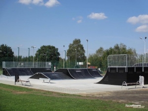 Skatepark w Kętach Foto: Techramps