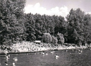 Kąpielisko w Kiekrzu - 1965 rok Foto: Kąpielisko w Kiekrzu - 1965 rok