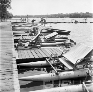 Ośrodek wodny w okolicy Poznania - 1974 rok Foto: CYRYL / Stanisław Wiktor