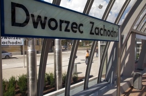 Przejazd teczniczny nowootwartą trasą - Nowy Dworzec Zachodni Foto: lepszyPOZNAN.pl / Piotr Rychter