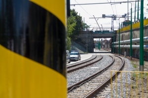 Przejazd teczniczny nowootwartą trasą - nowy odcinek PeSTki Foto: lepszyPOZNAN.pl / Piotr Rychter