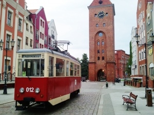 Zabytkowy tramwaj w Elblągu Foto: lepszyPOZNAN.pl / gsm