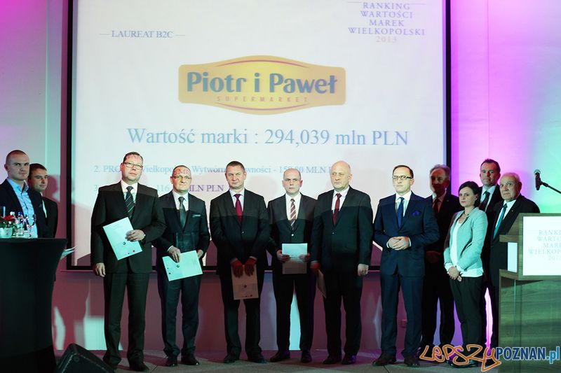 Piotr i Paweł najcenniejszą marką Wielkopolski w 2013 roku