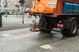 Gołoledź w mieście - Poznań 19.01.2014 r. Foto: LepszyPOZNAN.pl / Paweł Rychter