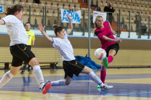 Mecz Ekstraklasy futsalu kobiet UAM – Kresowiak Orion Siemiatycze Foto: lepszyPOZNAN.pl / Piotr Rychter