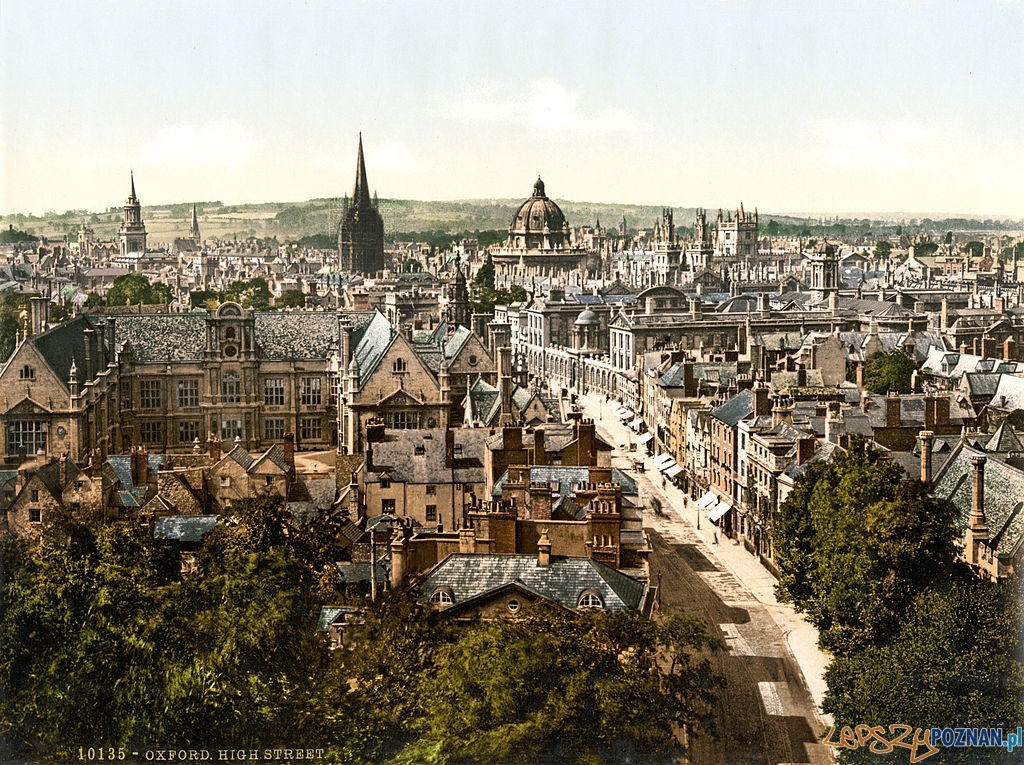 High_Street,_Oxford,_England,_1890s Foto: wikipedia