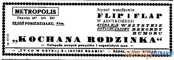 Ogłoszenie Kurier Poznański 11.05.1937, wydanie wieczorne