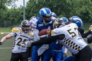 Kozły Poznań - Seahawks Gdynia - Poznań 17.05.2014 r. Foto: lepszyPOZNAN.pl / Piotr Rychter