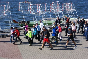 Nordic Walking nad Malta Foto: POSiR