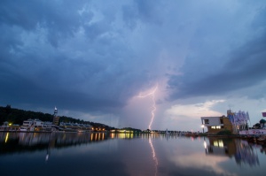 Burza nad Maltą Foto: lepszyPOZNAN.pl / Piotr Rychter