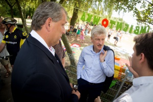 Prezydent Grobelny z gospodarską wizytą  Foto:  Piotr Bedliński