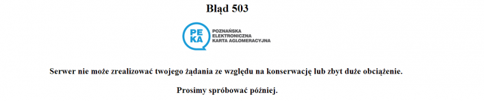 Zrzut ekranu systemu PEKA - 15.07.2014, 10:00