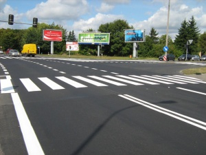 Wyremontowana Lechicka, skrzyżowanie Umultowska, Połabska Foto: ZDM Poznań