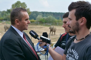 Nowy dyrektor poznańskiego ZOO Foto: UMP