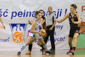 Poznań City Center AZS - UKS Basket Aleksandrów Łódzki Foto: lepszyPOZNAN.pl / Piotr Rychter