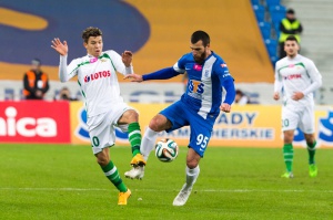 19. kolejka T-mobile Ekstraklasy - Lech Poznań - Lechia Gdańsk (Zaur Sadaev, Bruno Nazario) Foto: lepszyPOZNAN.pl / Piotr Rychter