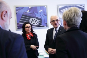 Podpisanie umowy Volkswagena z AWF Foto: VWP