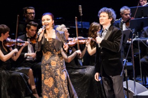 Grażyna Brodzińska i Jacek Wójcicki - Melodie świata (9.02.2015) Teatr Wielki Foto: © LepszyPOZNAN.pl / Karolina Kiraga