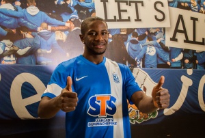 Arnaud Djoum Foto: Lech Poznań/lechpoznan.pl