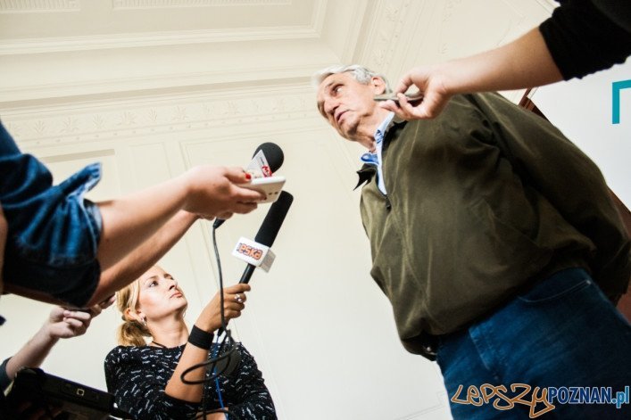 Konferencja prasowa Bogusława Wołoszańskiego (24.06.2015) CK Zamek