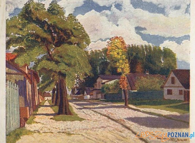 Strzelnica i ulica na św. Rochu w Poznaniu Foto: Stefan Sonnewend, za: fotopolska.eu Strzelnica i ulica na św. Rochu w Poznaniu