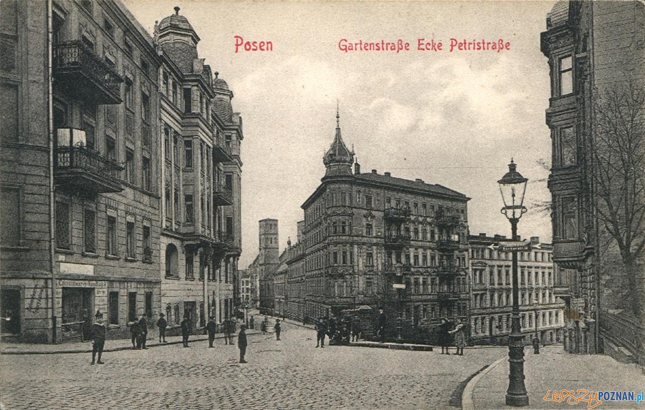 Ogrodowa i Krysiewicza na początku XX wieku 