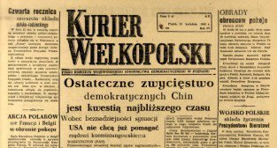Kurier Wielkopolski - kwiecień 1949