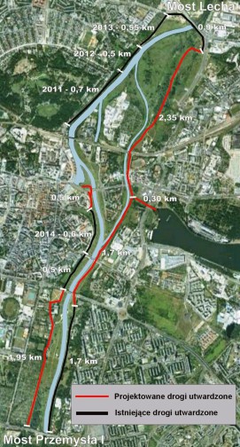 Wartostrada - plan budowy odcinków