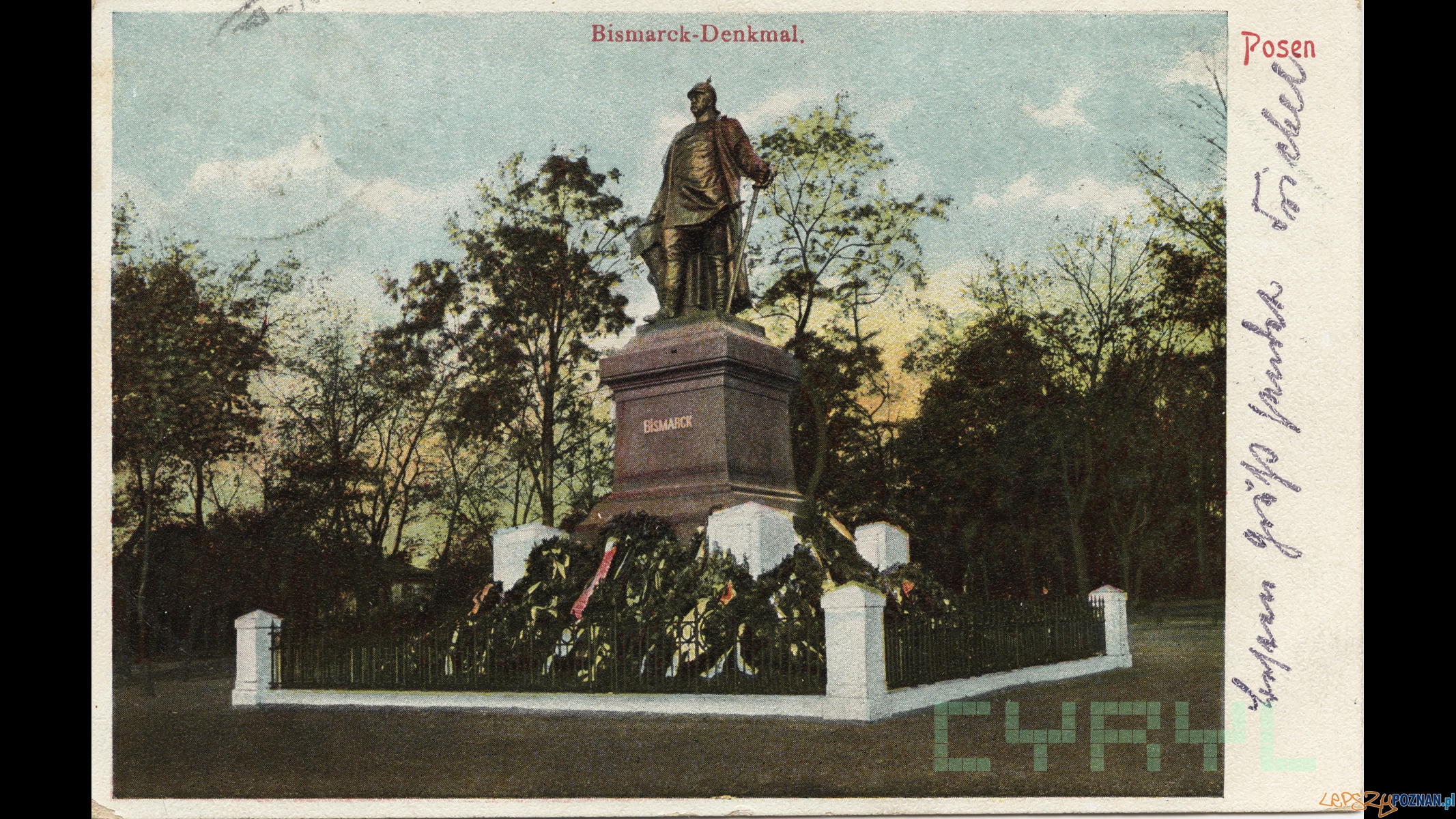 Pomnik Bismarska 1903-1905 Foto: Cyryl Pomnik Bismarska 1903-1905