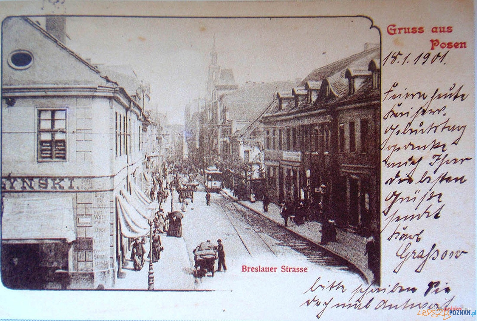 Wroclawska w 1901 roku