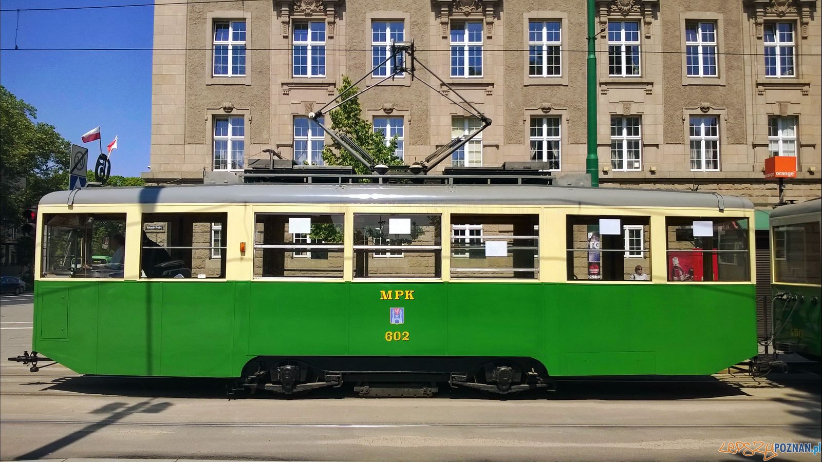 Tramwaj typ "N" na Dąbrowskiego - linia turystyczna 2015