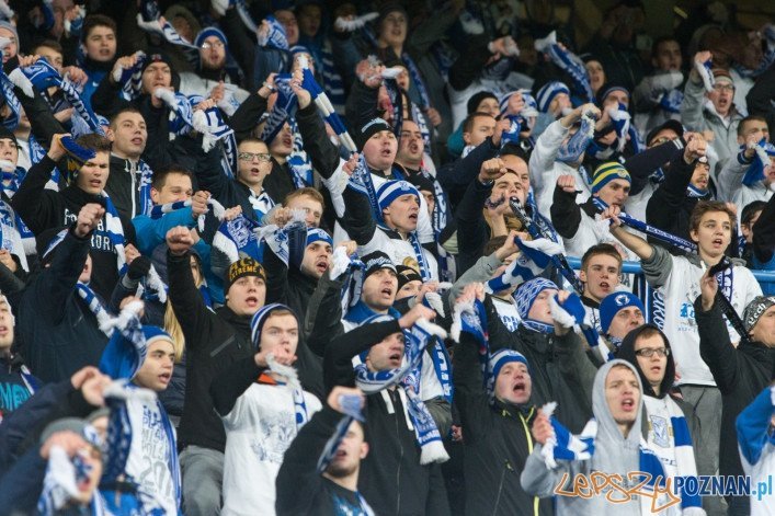 Liga Europy - Lech Poznań - FC Basel (najlepsi kibice na świec