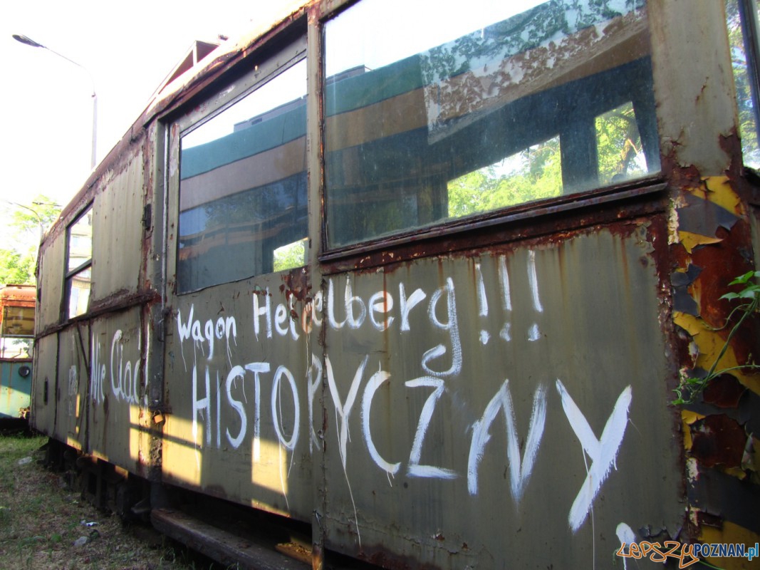 Historyczny wagon tramwajowy