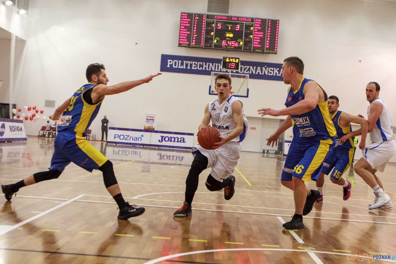 Biofarm Basket Poznań – SKK Siedlce 81-70 (25:17, 16:13, 24:1