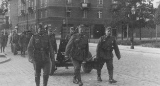 Niemieccy zołnierze na Garbarach
