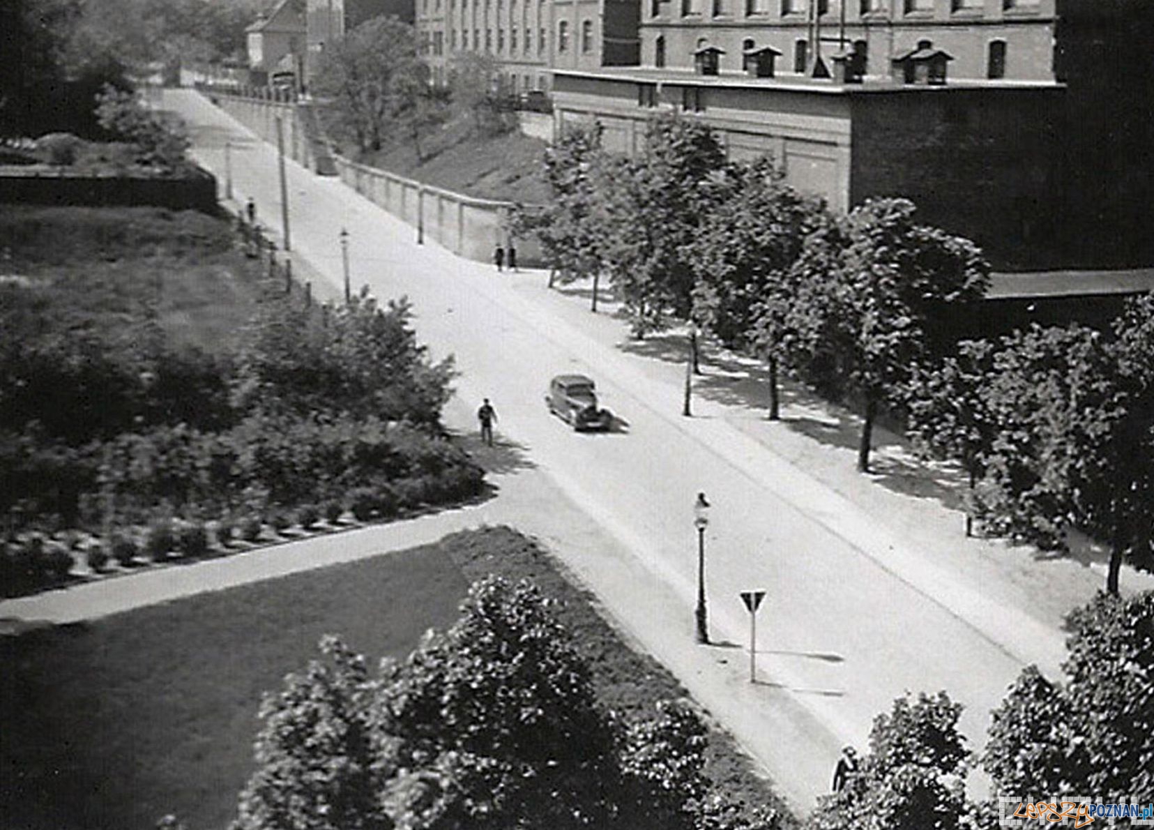 Ulica Kościuszki podczas okupacji (Grolmanwall)