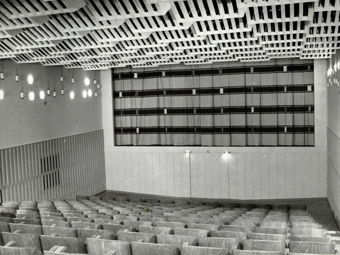 Kino Muza - 1964 r. Foto: Jacek Kulm / Cyryl Kino Muza - 1964 r.