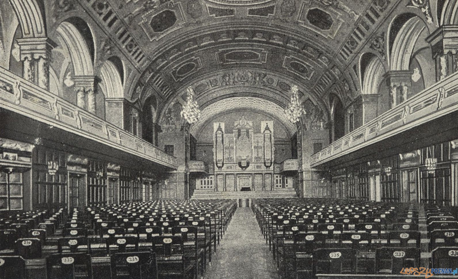 Sala koncertowa - dziś Aula UAM - lata 1915 - 1920