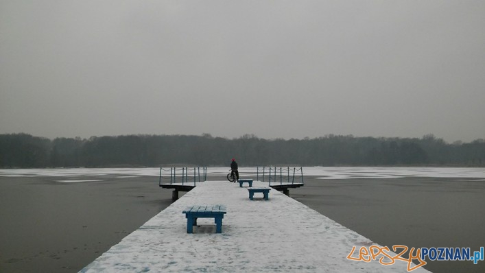 Jezioro Rusałka zimą