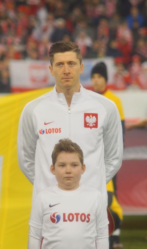 Bartek i Robert Lewandowski